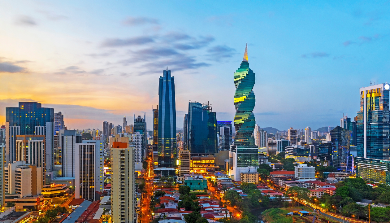 skyline view of Panama City