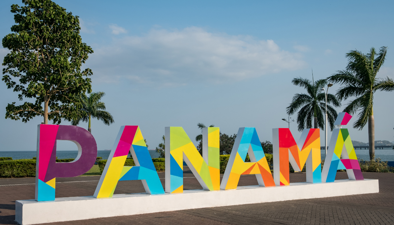 Panama Sign perfect spot for instagram pictures In Panama