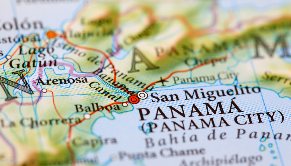 Map getting around Panama City, Panama